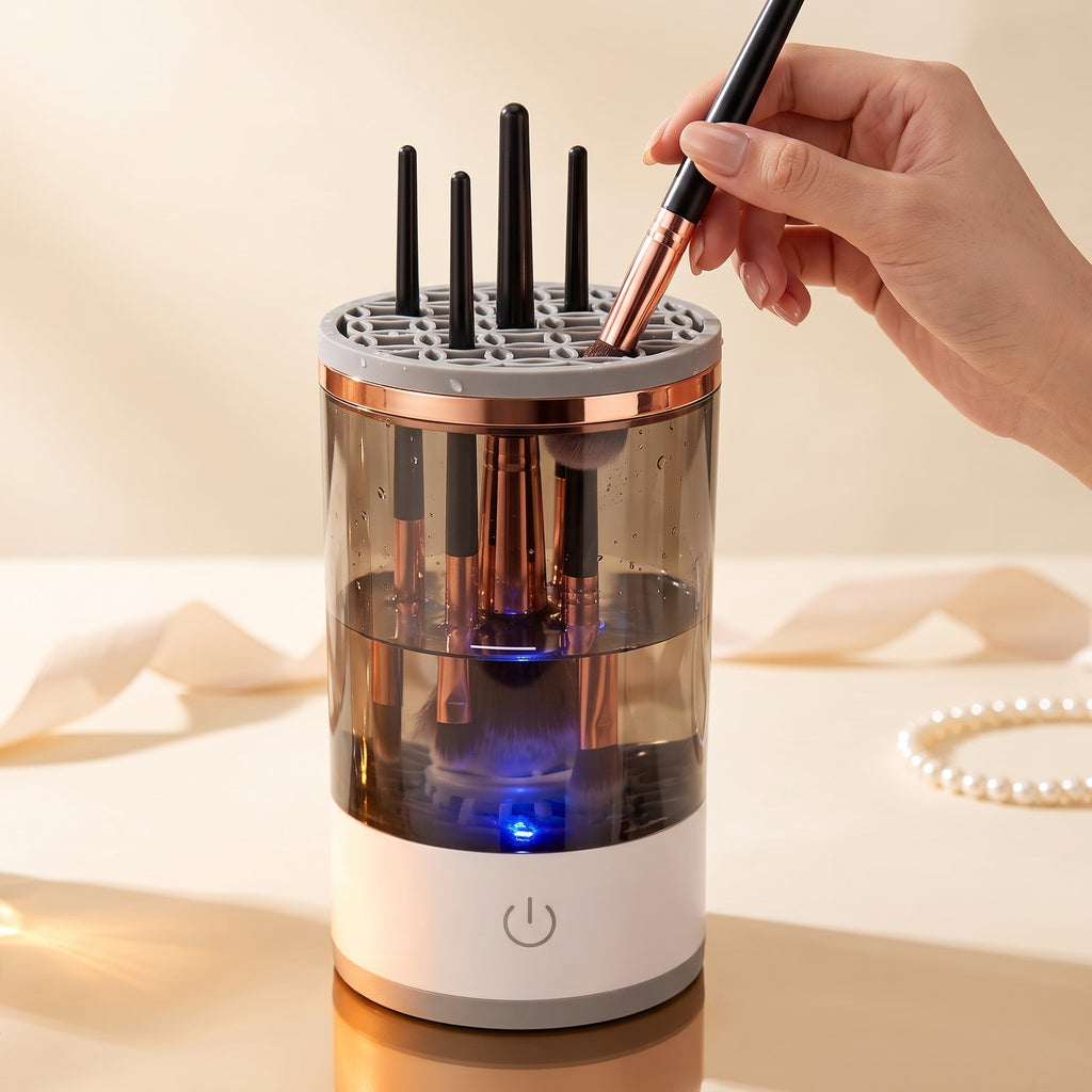 Limpiador Eléctrico de Brochas de Maquillaje Portátil (USB)